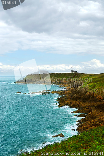 Image of Atlantic coast in Brittany