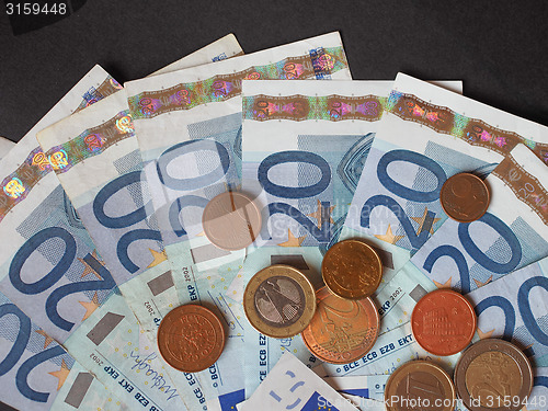 Image of Euro bank notes
