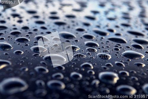 Image of Water drops background