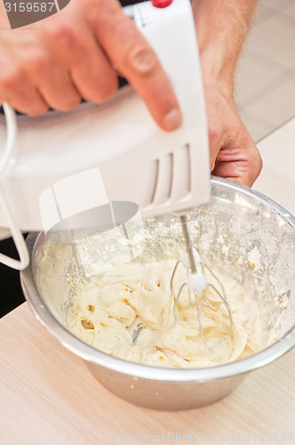 Image of Cooking corn pancakes