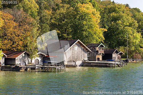 Image of Lakeside lake Starnberg