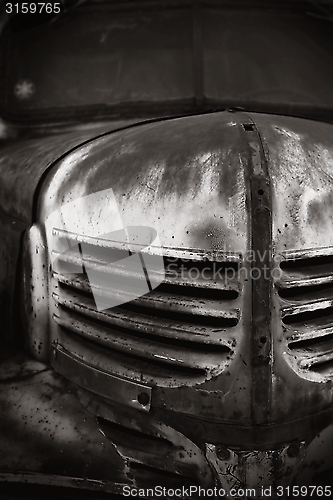 Image of Old Chevrolet BW