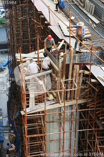 Image of People constructing a highway