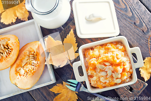 Image of pumpkin porridge