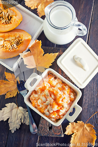 Image of pumpkin porridge