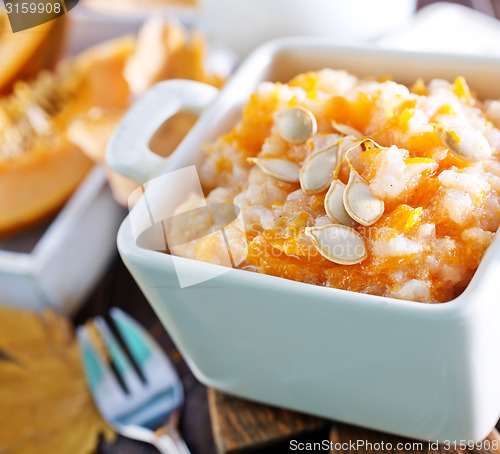 Image of pumpkin porridge