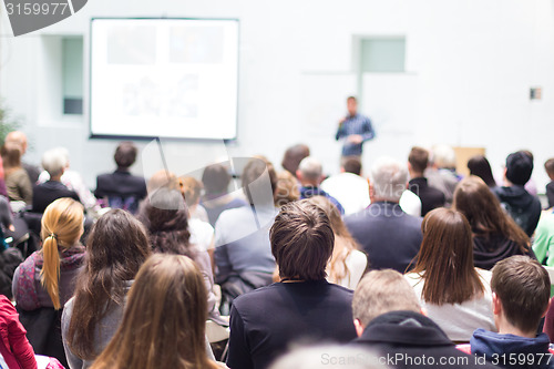 Image of Audience in the lecture hall.