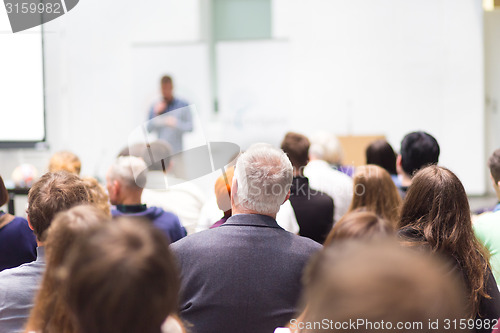 Image of Audience in the lecture hall.