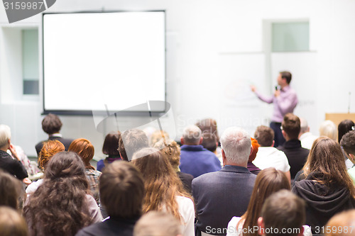 Image of Audience in the lecture hall.