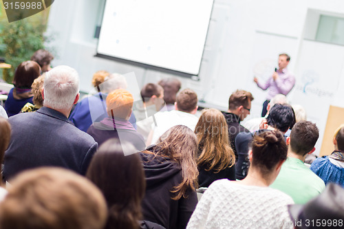 Image of Audience in the lecture hall.