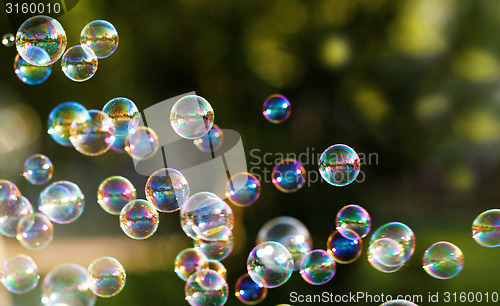 Image of Soap bubbles