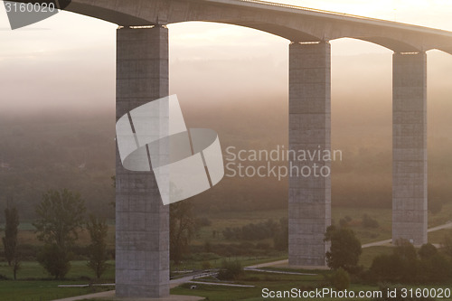 Image of Large highway viaduct ( Hungary)