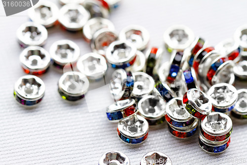Image of Colorful crystal beads for bracelets jewellery 