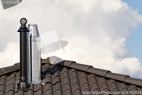 Image of Modern chimney