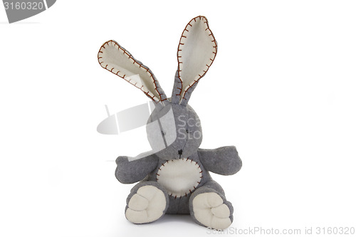 Image of Grey easter Bunny