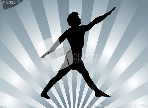 Image of silver pose