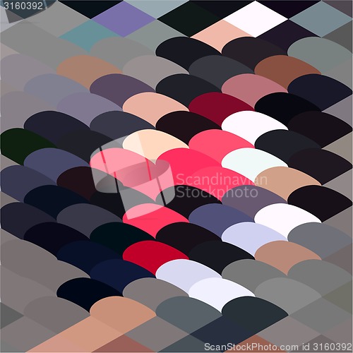 Image of Pebble Abstract Low Polygon Background