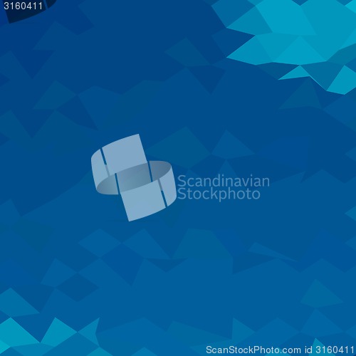 Image of Blue Abstract Low Polygon Background