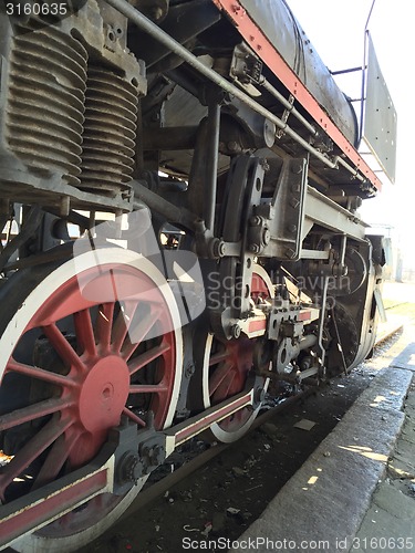 Image of Historic steam engine