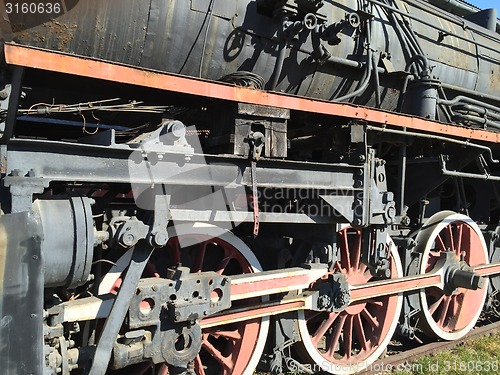 Image of Historic steam engine