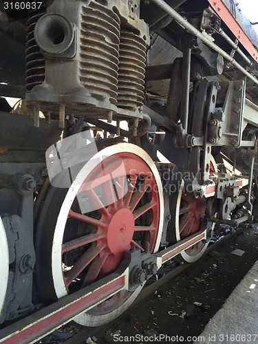 Image of Historic steam engine