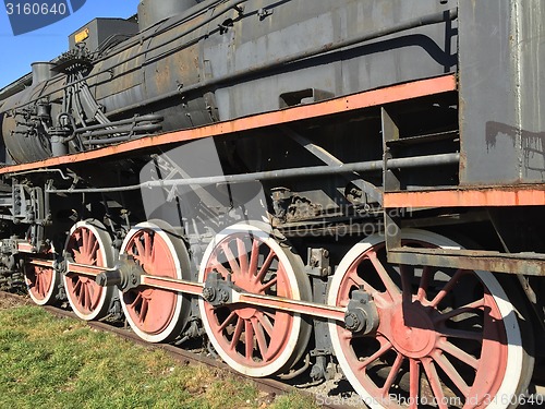 Image of Historic steam engine