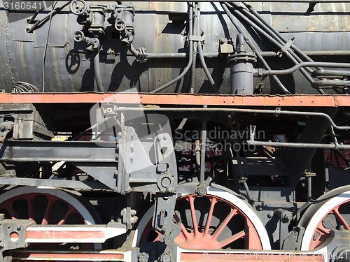 Image of Historic steam engine