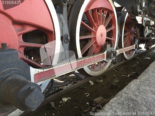 Image of Historic steam engine