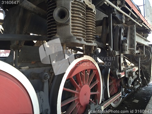 Image of Historic steam engine