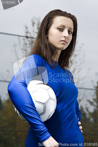 Image of Soccer girl