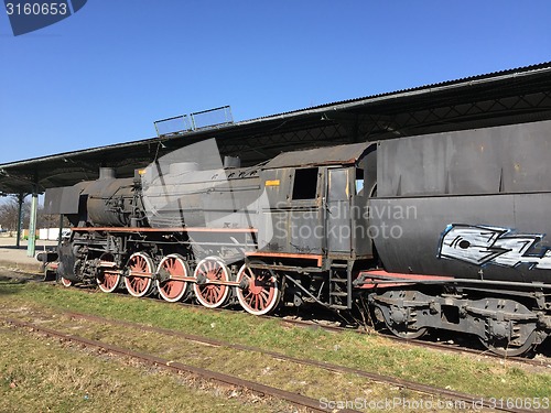 Image of Historic steam engine