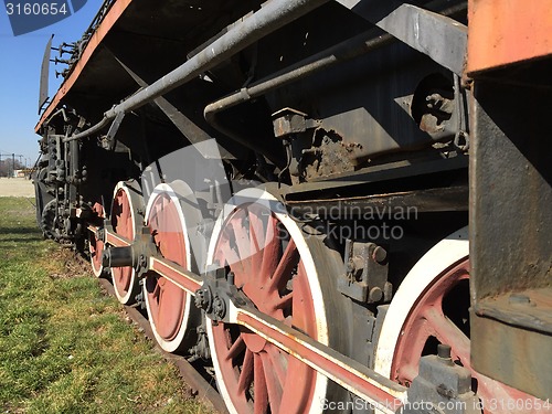 Image of Historic steam engine