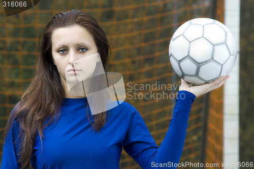 Image of Soccer girl
