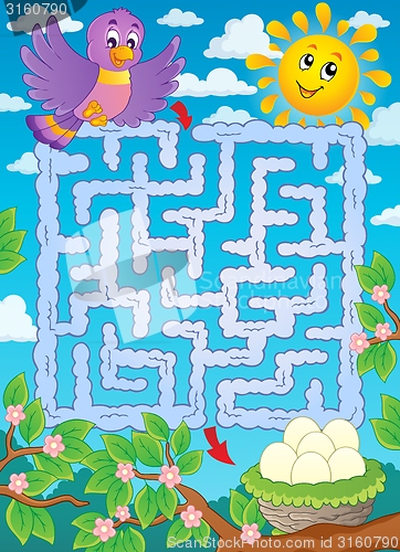 Image of Maze 2 with bird theme