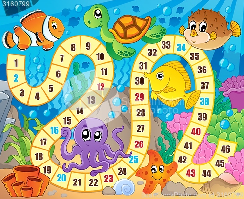 Image of Board game image with underwater theme 1