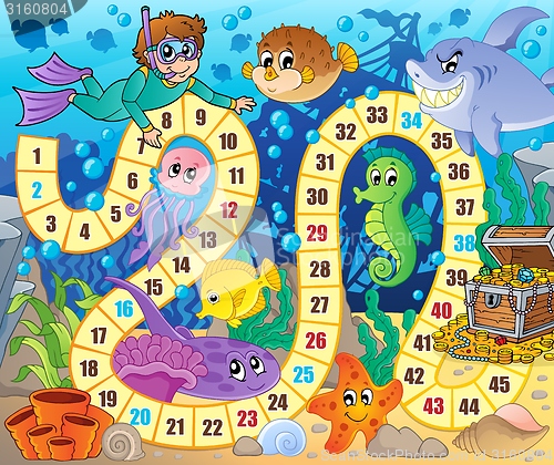 Image of Board game image with underwater theme 2
