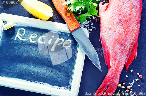 Image of black board for recipe