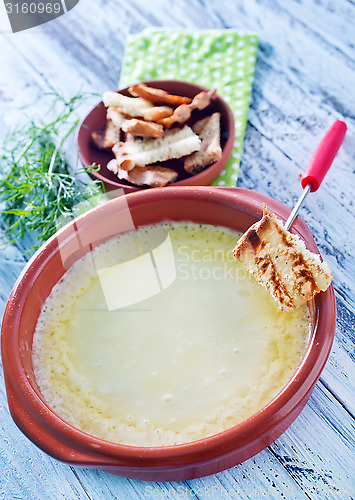 Image of cheese fondue