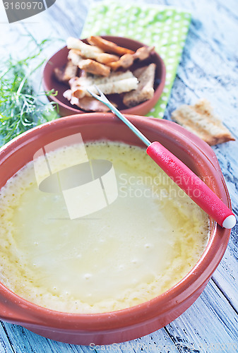 Image of cheese fondue