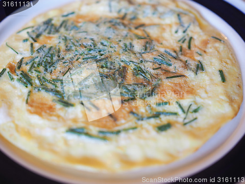 Image of Omelette with chives