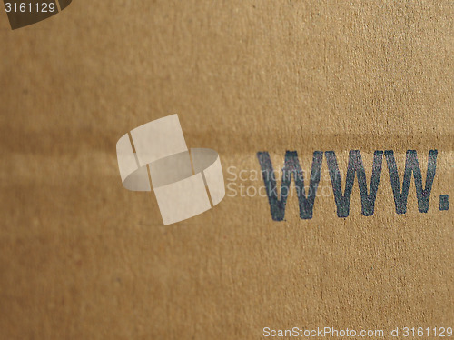 Image of Brown corrugated cardboard www