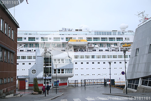 Image of Cruise Ship at Dock