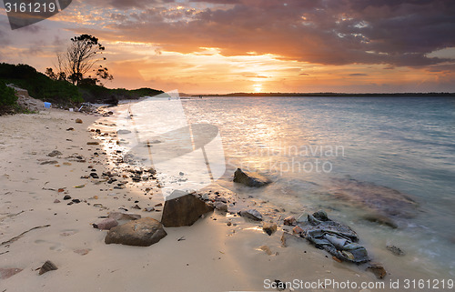 Image of Fisherman and fishing things at Bonna Point