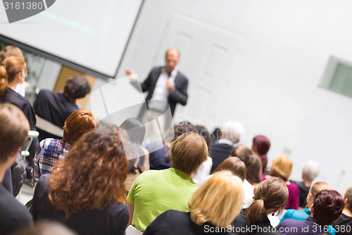 Image of Audience in the lecture hall.