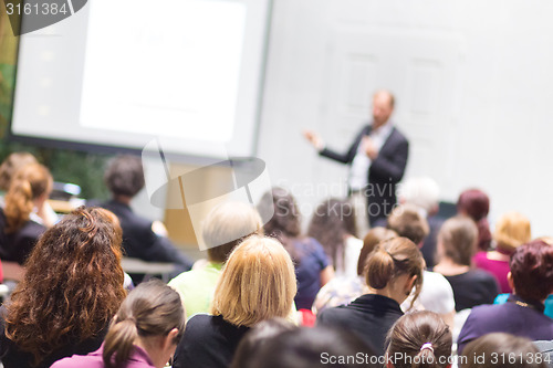 Image of Audience in the lecture hall.