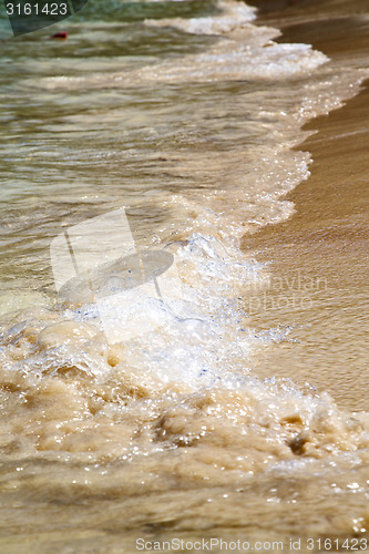 Image of abstract   thailand kho tao bay coastline     south china sea