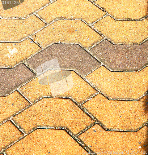 Image of  ceramics in the temple kho phangan asia  