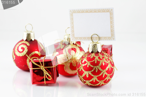 Image of Christmas balls
