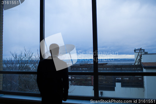 Image of Businessman in office