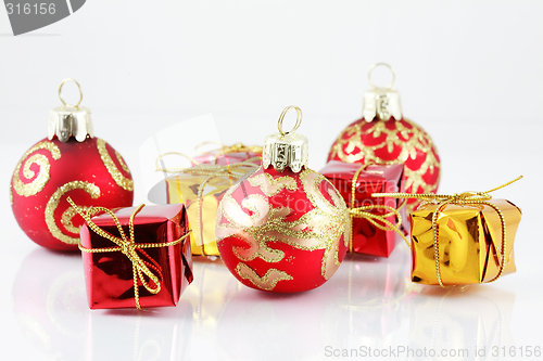 Image of Christmas balls